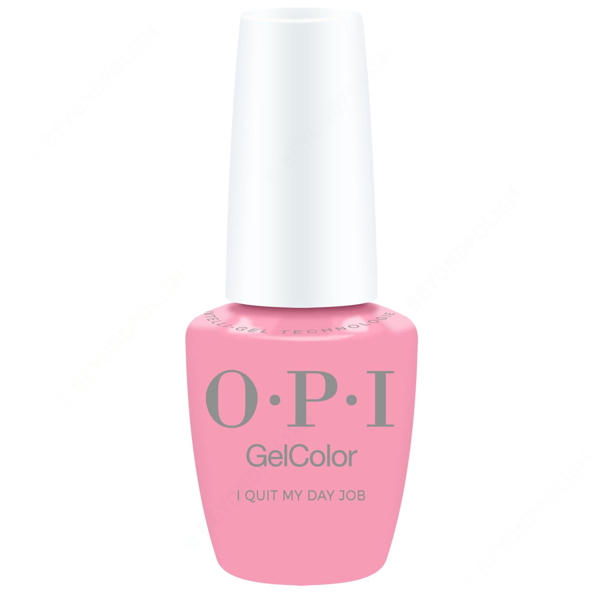 OPI GelColor Intelli-Gel - I Quit My Day Job 0.5 oz - Gel Polish at Beyond Polish