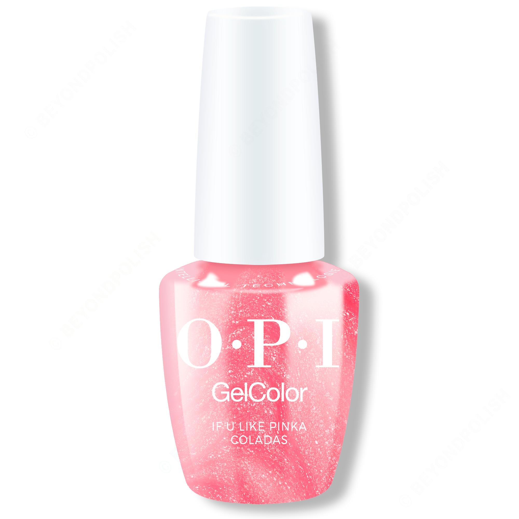 OPI GelColor Intelli-Gel - If U like Pinka Coladas 0.5 oz - Gel Polish at Beyond Polish