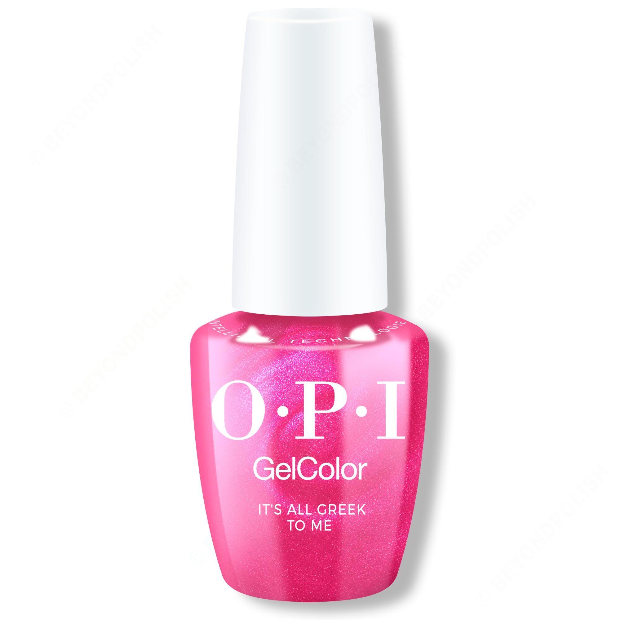 OPI GelColor Intelli-Gel - It’s All Greek To Me 0.5 oz - Gel Polish at Beyond Polish