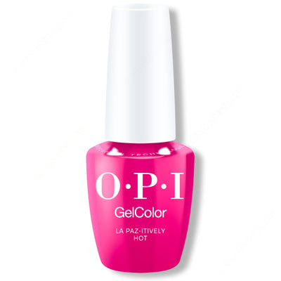 OPI GelColor Intelli-Gel - La Paz-itively Hot 0.5 Oz - Gel Polish at Beyond Polish