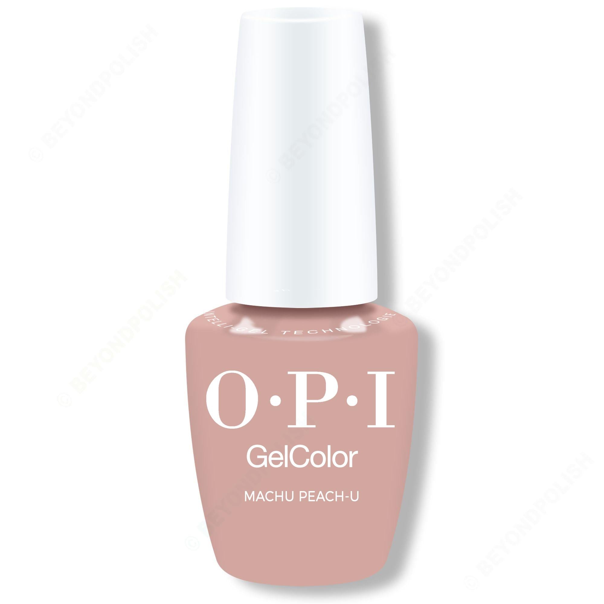 OPI GelColor Intelli-Gel - Machu Peach-u 0.5 oz - Gel Polish at Beyond Polish