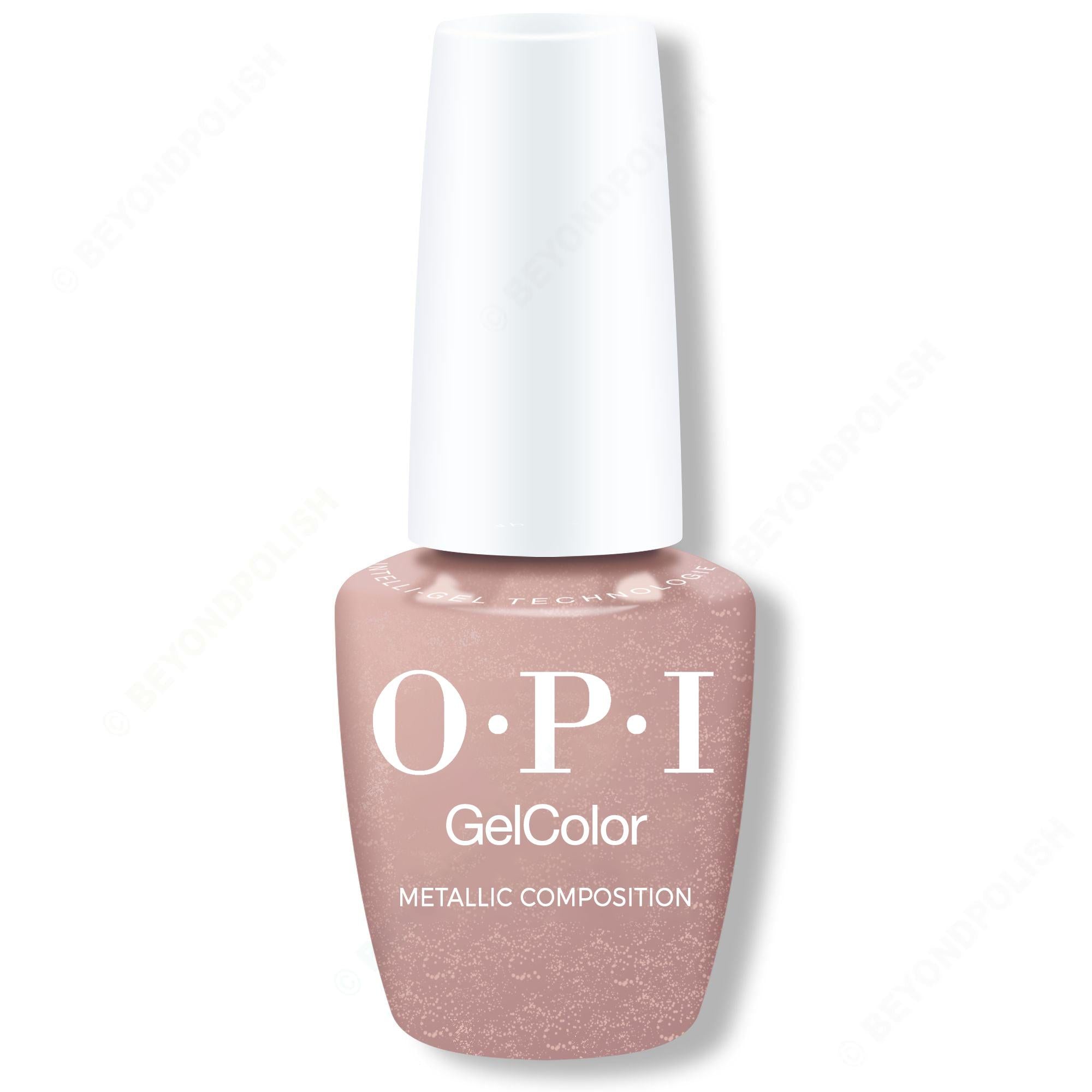 OPI GelColor Intelli-Gel - Metallic Composition 0.5 oz - Gel Polish at Beyond Polish