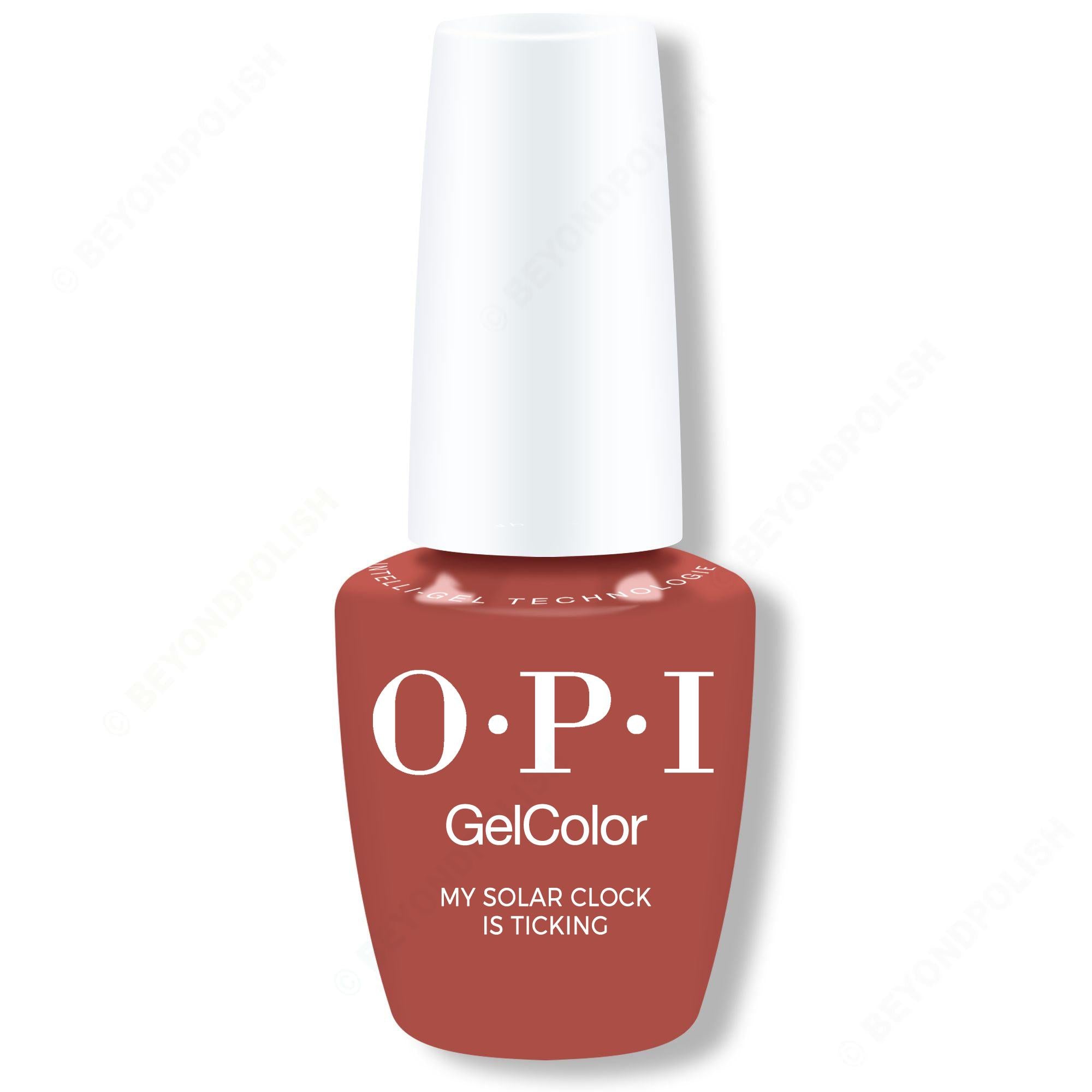 OPI GelColor Intelli-Gel - My Solar Clock is Ticking 0.5 oz - Gel Polish at Beyond Polish