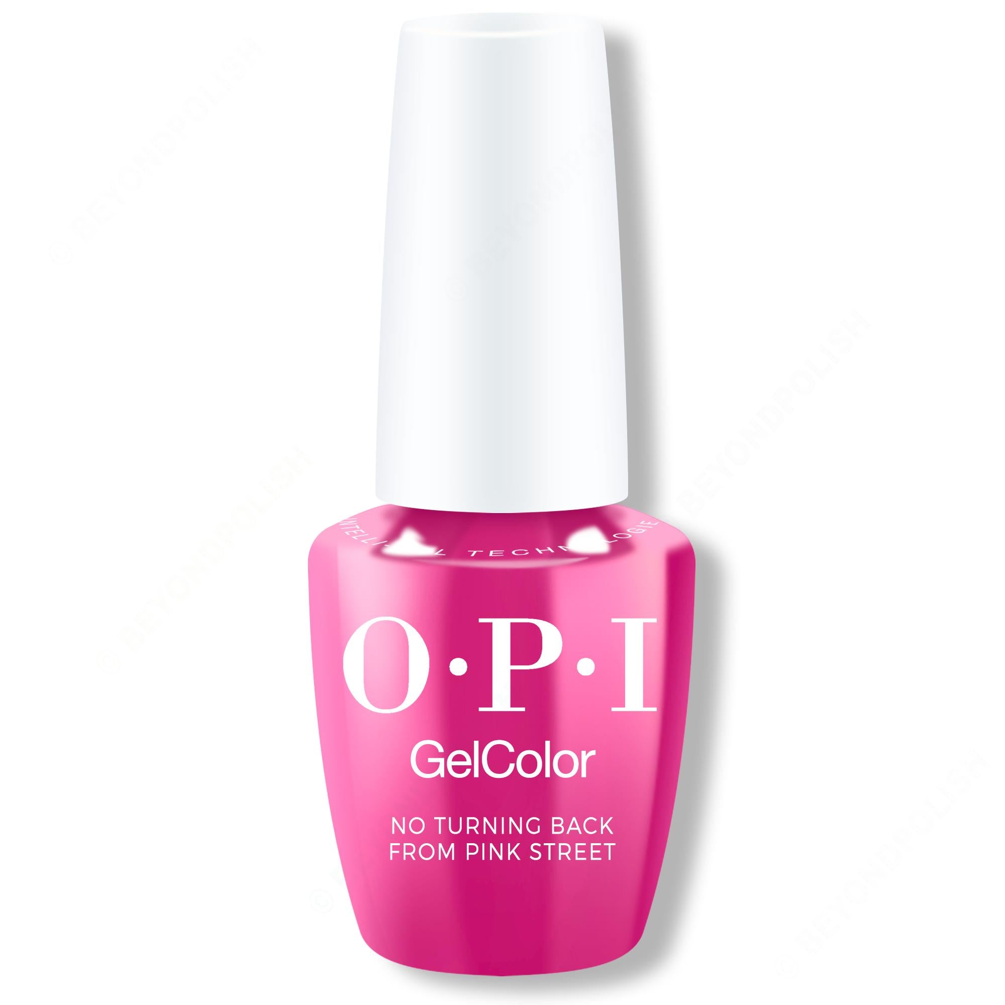 OPI GelColor Intelli-Gel - No Turning Back From Pink Street 0.5 Oz - Gel Polish at Beyond Polish