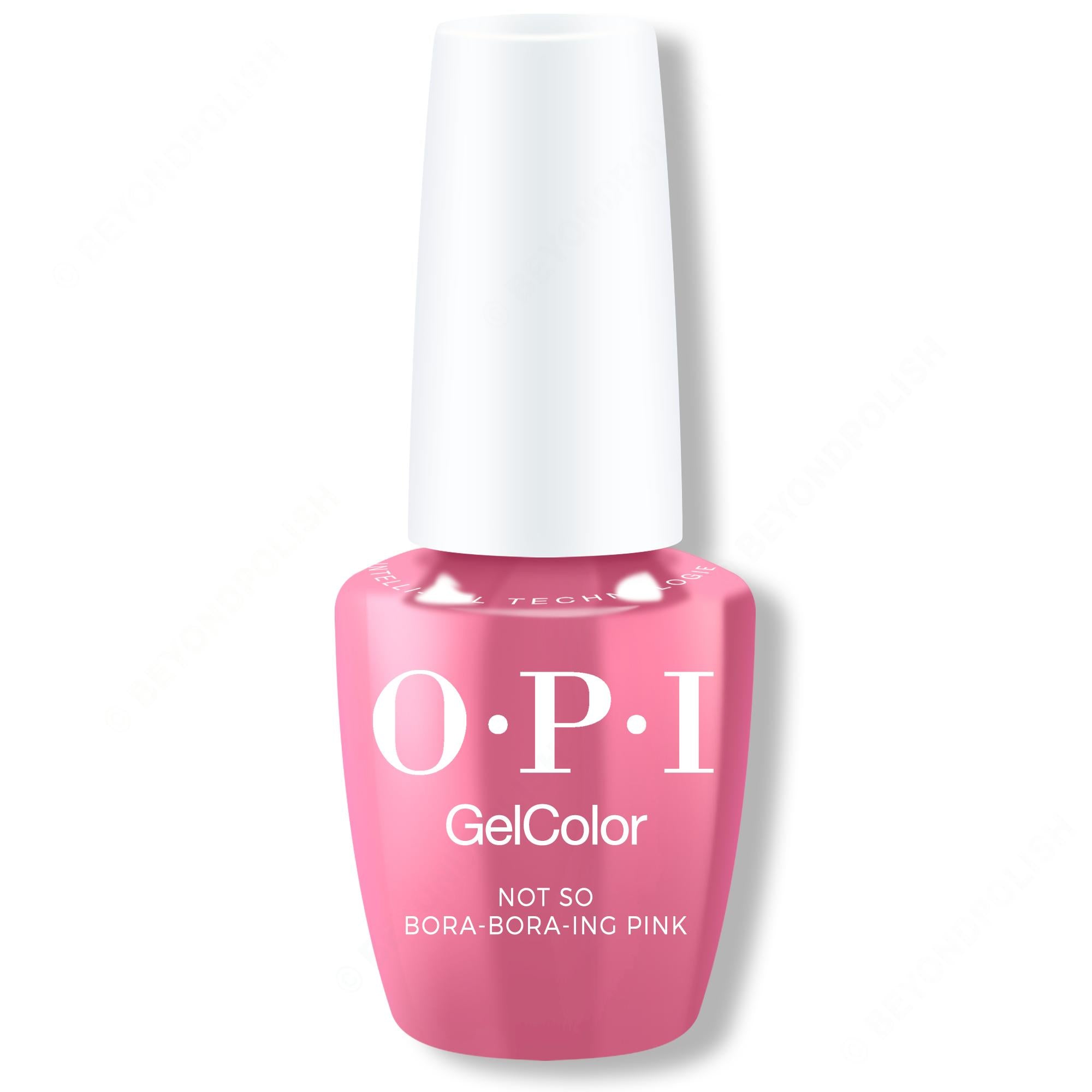 OPI GelColor Intelli-Gel - Not So Bora-Bora-Ing Pink 0.5 Oz - Gel Polish at Beyond Polish
