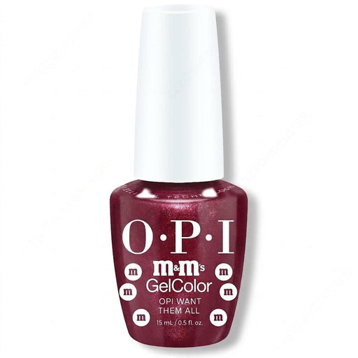 OPI GelColor Intelli-Gel - OPI Want Them All 0.5 oz - Gel Polish at Beyond Polish
