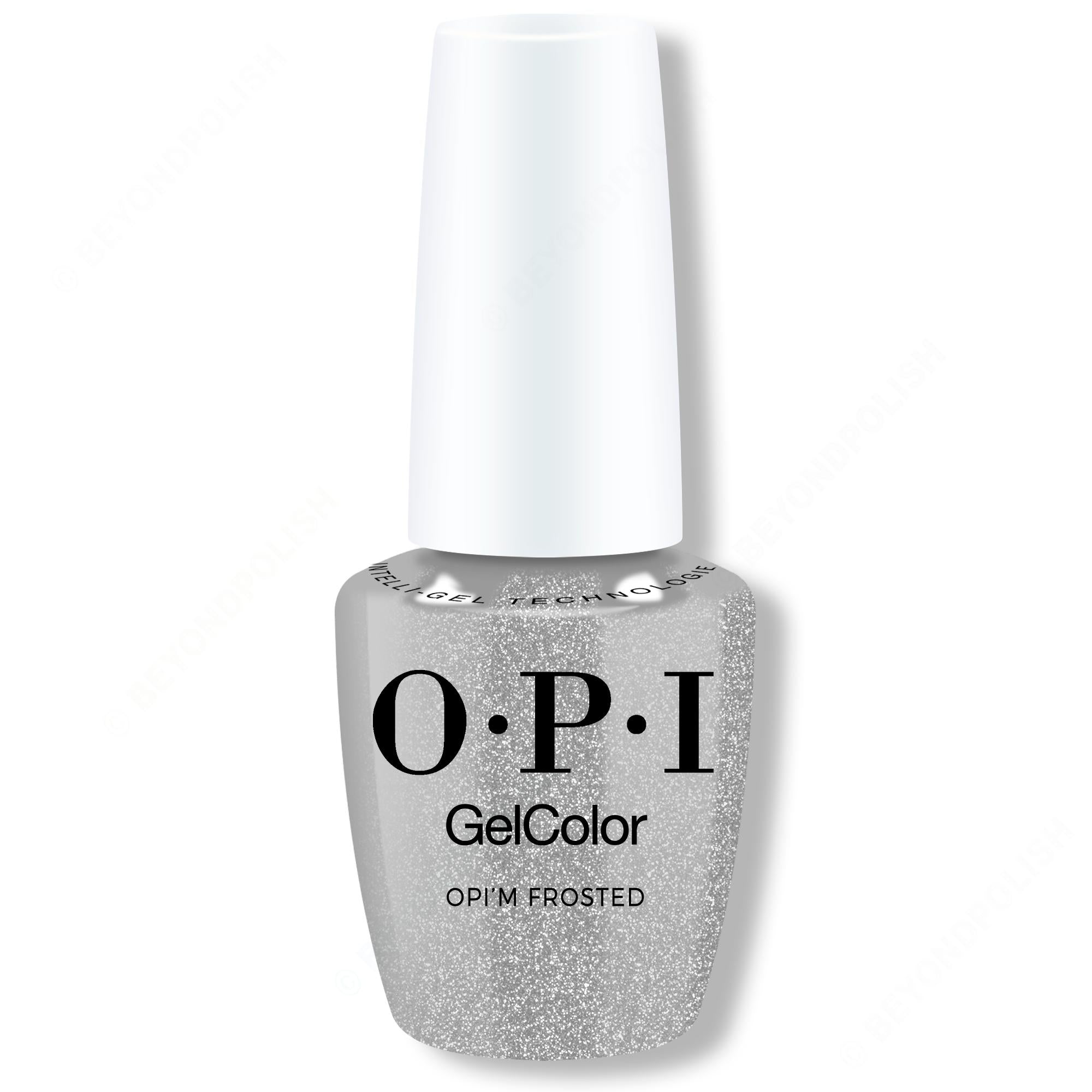 OPI GelColor Intelli-Gel - OPI’m Frosted 0.5 oz - Gel Polish at Beyond Polish