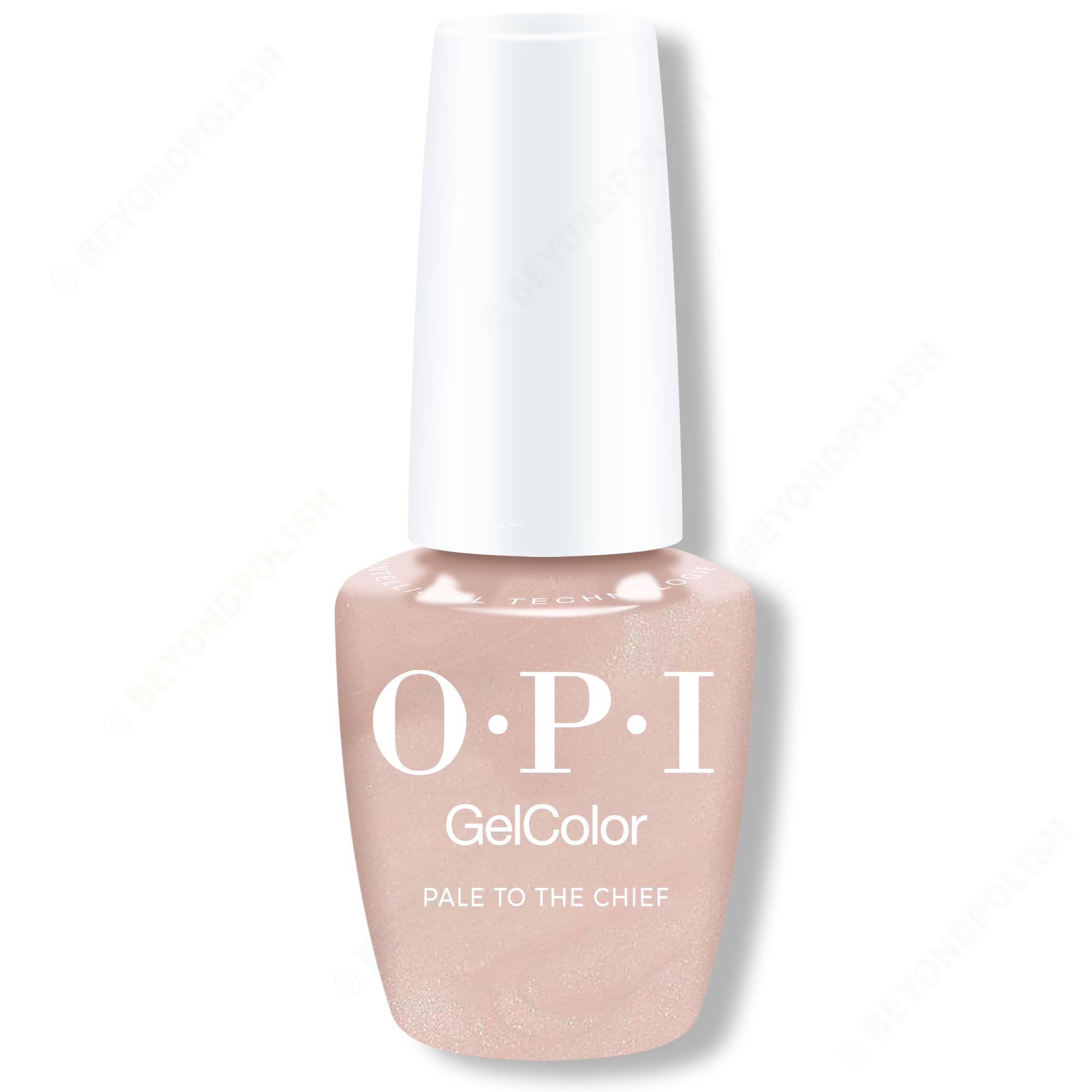 OPI GelColor Intelli-Gel - Pale to the Chief 0.5 oz - Gel Polish at Beyond Polish