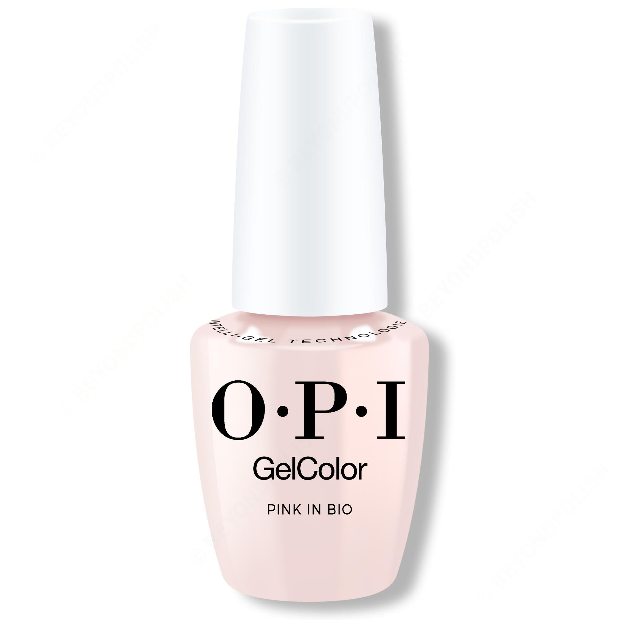 OPI GelColor Intelli-Gel - Pink In Bio 0.5 Oz - Gel Polish at Beyond Polish