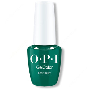 OPI GelColor Intelli-Gel - Pose-in-Ivy 0.5 oz - Green Gel Polish - OPIG