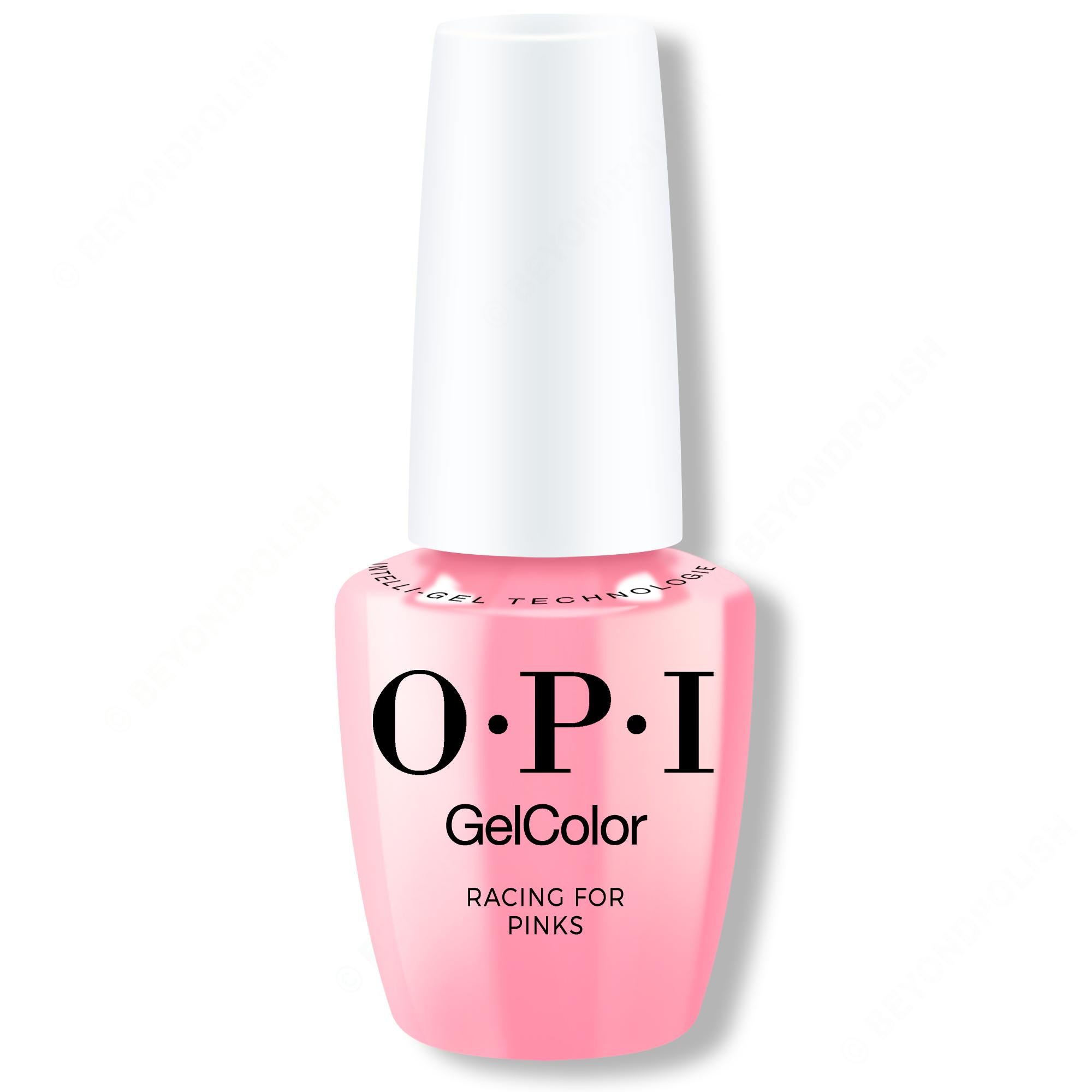 OPI GelColor Intelli-Gel - Racing For Pinks 0.5 Oz - Gel Polish at Beyond Polish