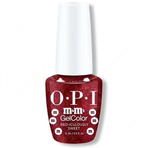OPI GelColor Intelli-Gel - Red-Iculously Sweet 0.5 oz - Gel Polish at Beyond Polish