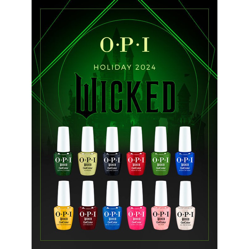 OPI GelColor Intelli-Gel Set - Wicked Holiday 2024 Collection 0.5 oz - Gel Polish at Beyond Polish