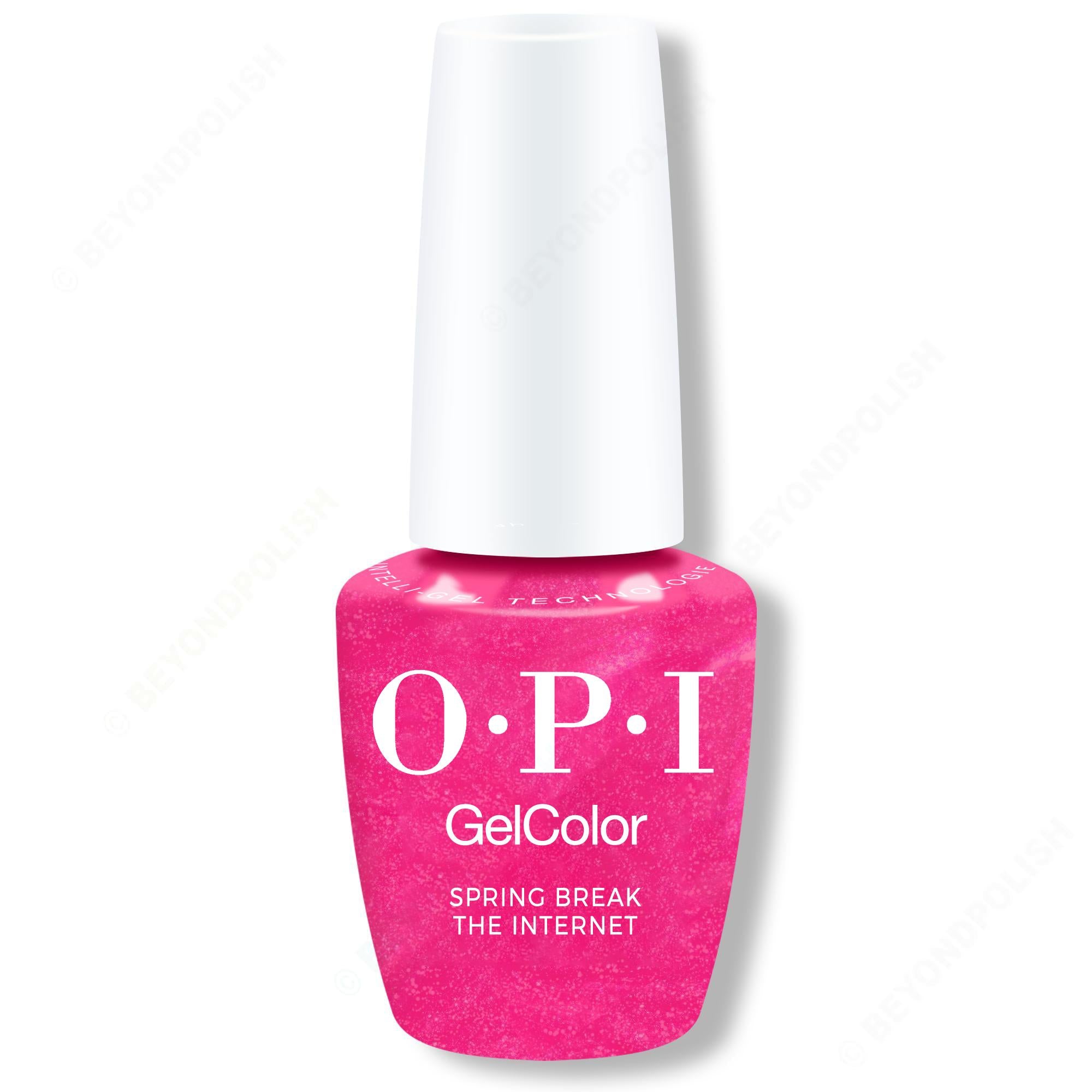 OPI GelColor Intelli-Gel - Spring Break the Internet 0.5 oz - Gel Polish at Beyond Polish