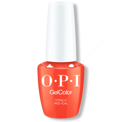 OPI GelColor Intelli-Gel - Totally Red-ical 0.5 oz - Gel Polish at Beyond Polish