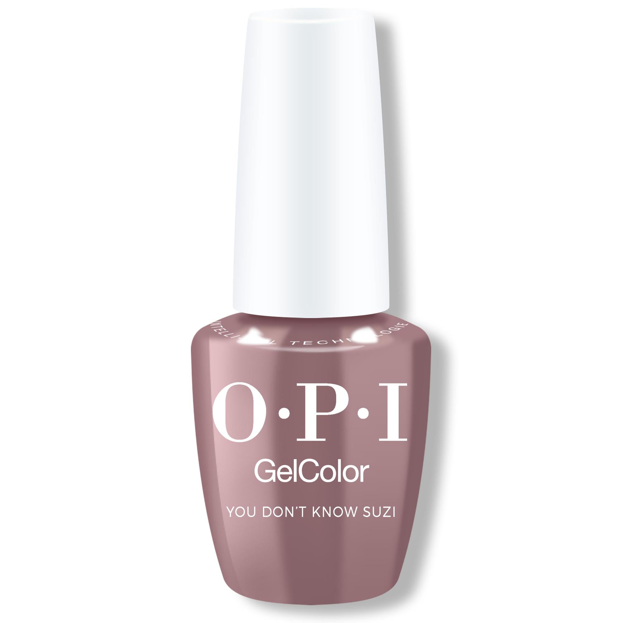 OPI GelColor Intelli-Gel - You Don’t Know Suzi 0.5 oz - Gel Polish at Beyond Polish
