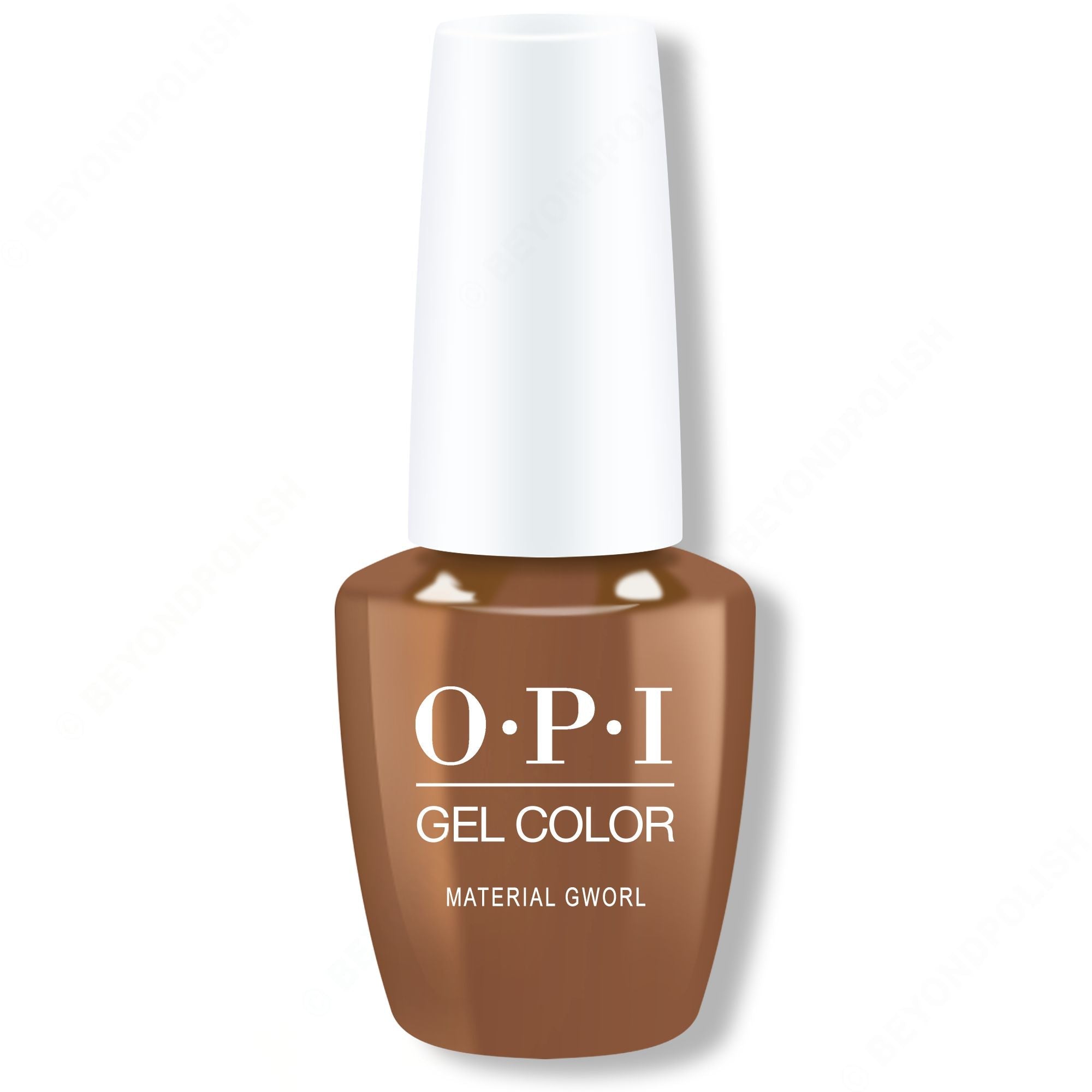 OPI GelColor - Material Gworl 0.5 oz - #GCS024 - Brown Gel Polish