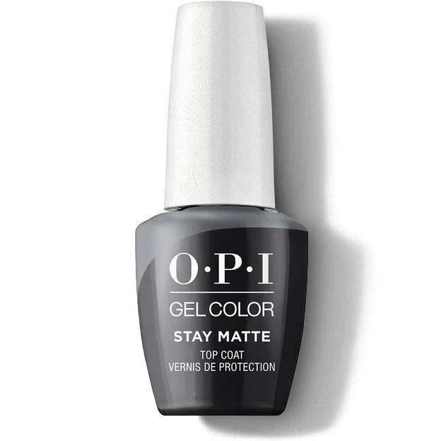 OPI GelColor - Stay Matte Top Coat 0.5 oz - #GC004 - Top & Base Coats at Beyond Polish