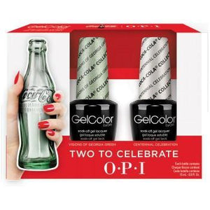 OPI GelColor - Two To Celebrate (Visions of Georgia Green and ...
