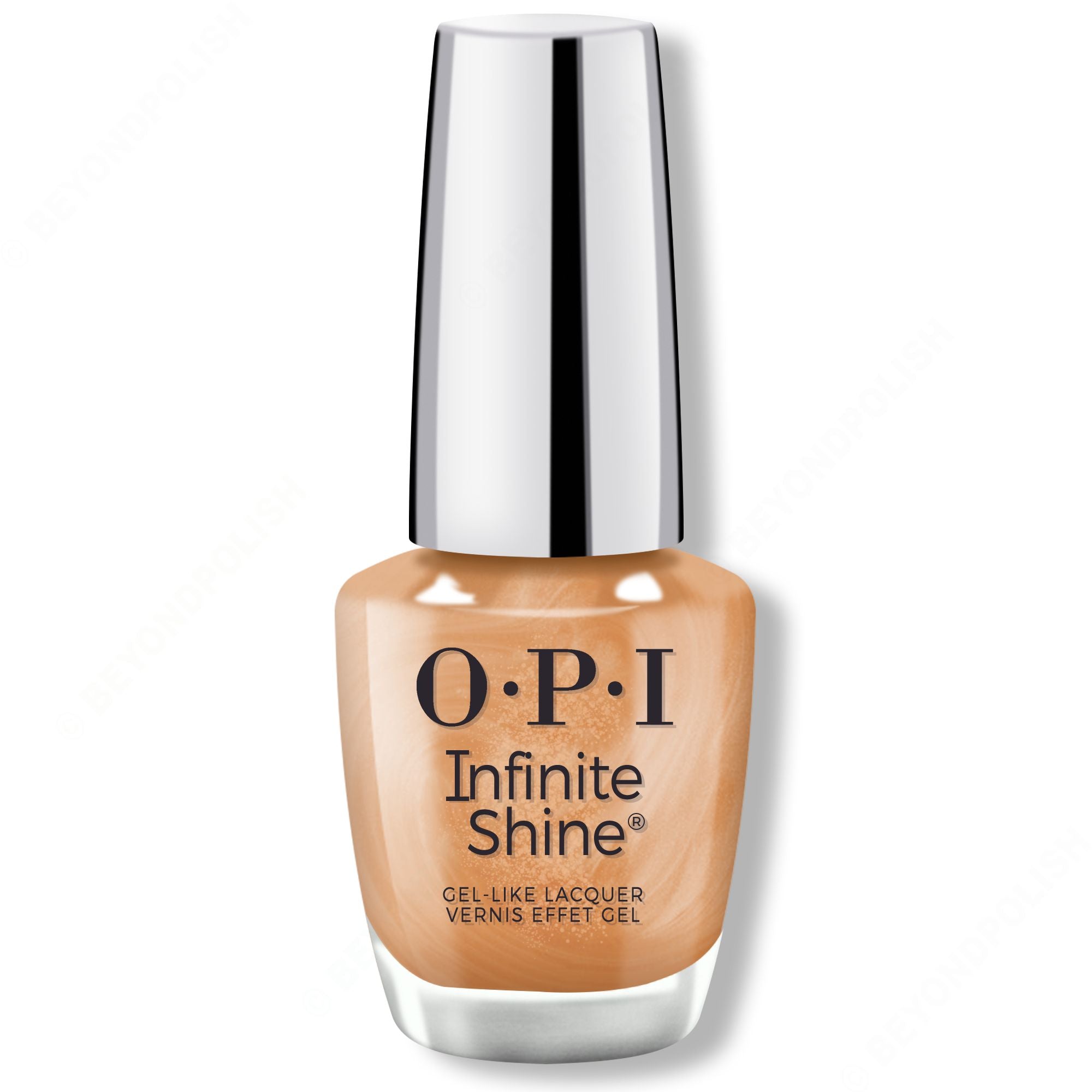 OPI Infinite Shine - 2000 Karats - #ISL157 - Brown, Gold Nail