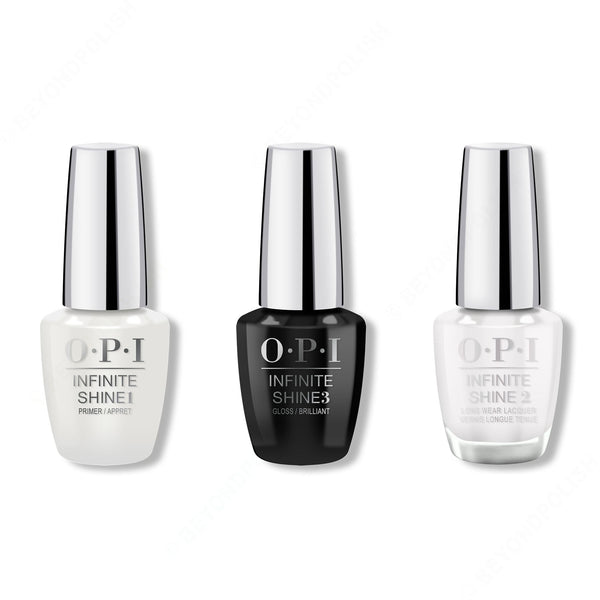OPI Infinite Shine Alpine Snow Base Top Coat Set