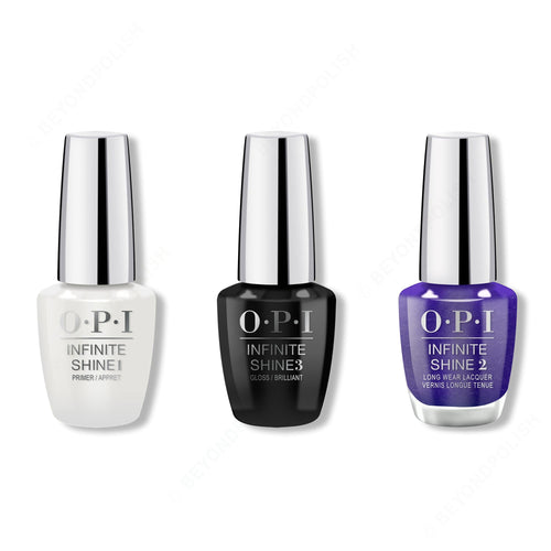 OPI - Infinite Shine Combo - Base, Top & Aquarius Renegade