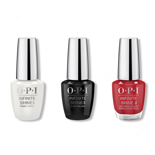 OPI - Infinite Shine Combo - Base, Top & Art Walk in Suzi's Shoes