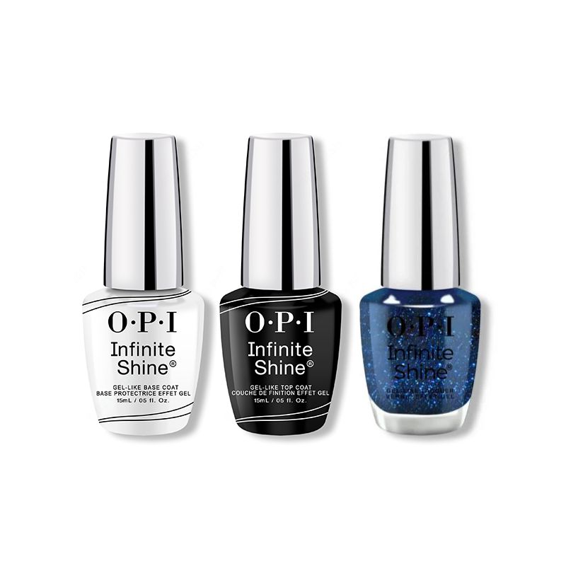 OPI - Infinite Shine Combo - Base, Top & Awe Night Long - Nail Lacquer at Beyond Polish