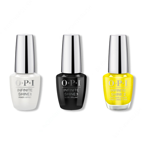 OPI - Infinite Shine Combo - Base, Top & Bee Unapologetic