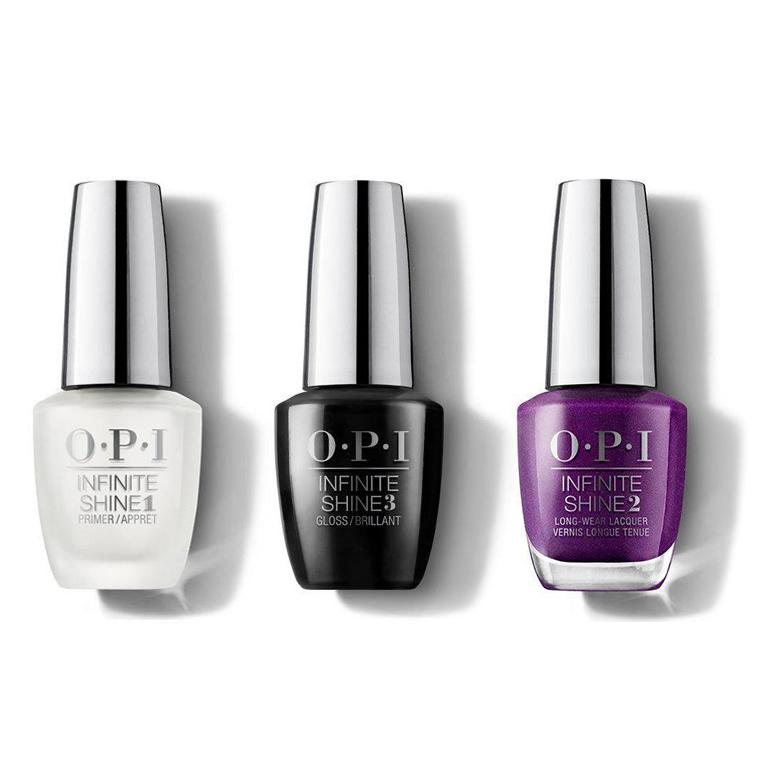 OPI - Infinite Shine Combo - Base, Top & Berry Fairy Fun 0.5 oz - #ISHRK23 - Nail Lacquer at Beyond Polish