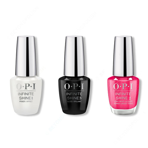 OPI - Infinite Shine Combo - Base, Top & Blame the Mistletoe