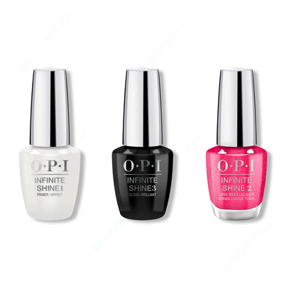 OPI - Infinite Shine Combo - Base, Top & Blame the Mistletoe - Nail Lacquer at Beyond Polish
