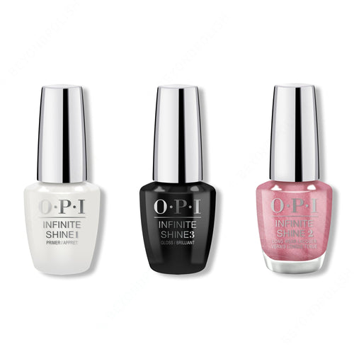 OPI - Infinite Shine Combo - Base, Top & Chicago Champagne Toast - #ISLS63