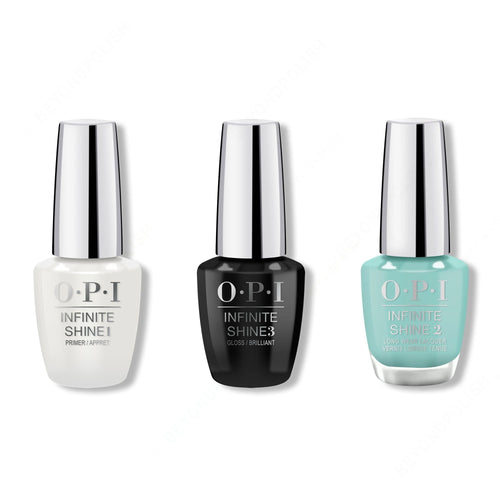 OPI - Infinite Shine Combo - Base, Top & Closer Than You Might Belem 0.5 oz - #ISLL24