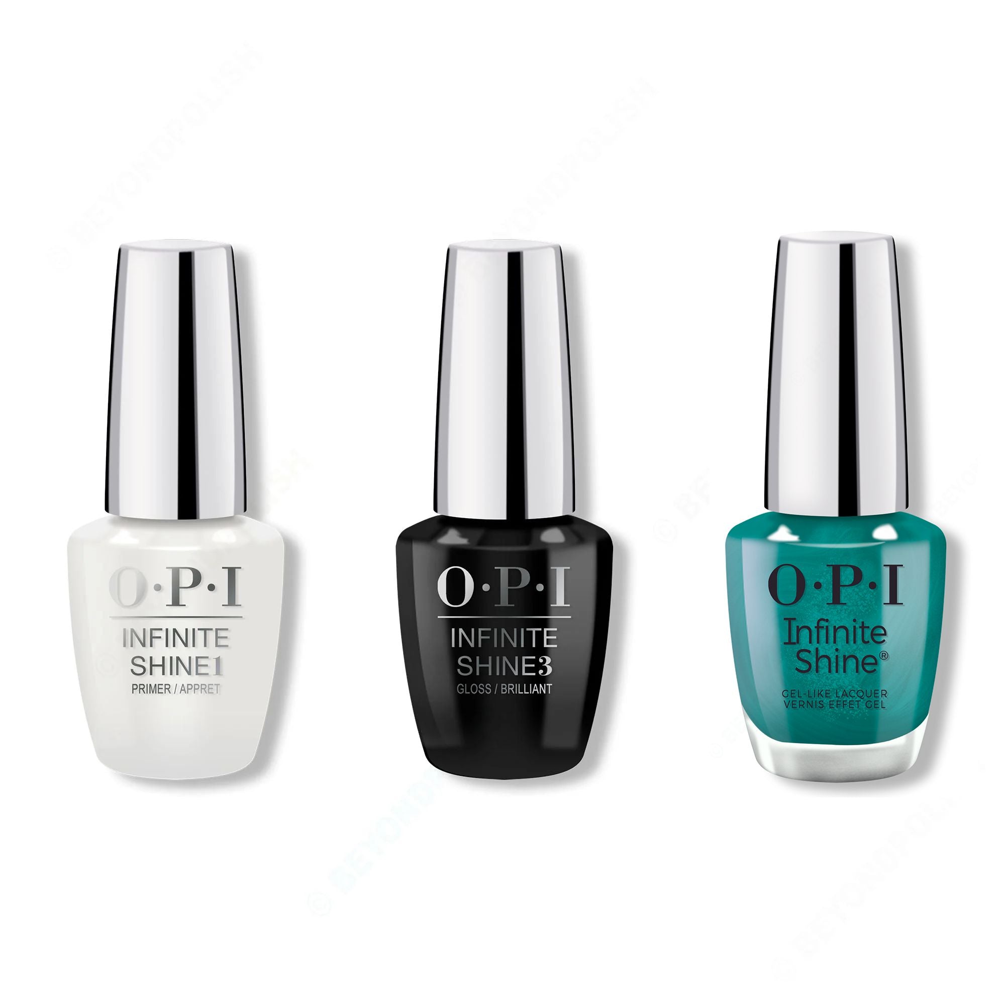 OPI - Infinite Shine Combo - Base, Top & Cos-mo Money - Nail Lacquer at Beyond Polish