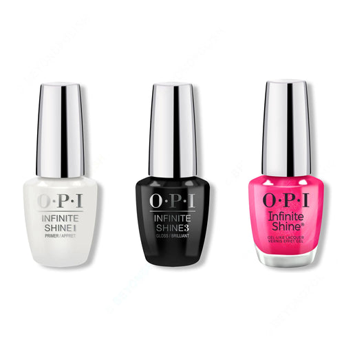 OPI - Infinite Shine Combo - Base, Top & DeJa RoUgE