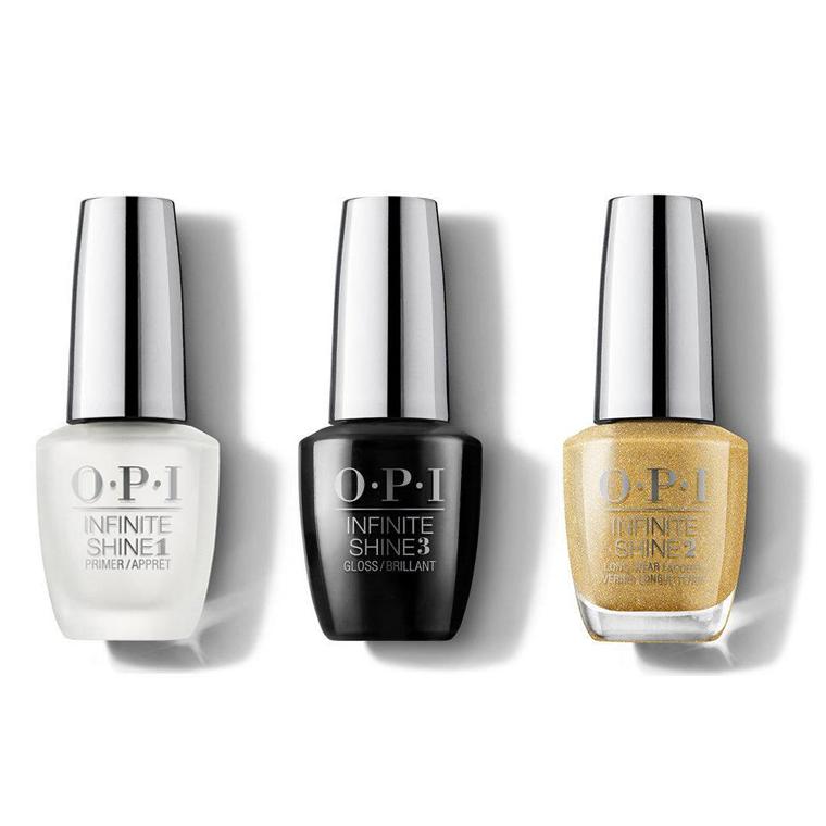 OPI - Infinite Shine Combo - Base, Top & Deer Valley Spice - #ISLA90 - Nail Lacquer at Beyond Polish