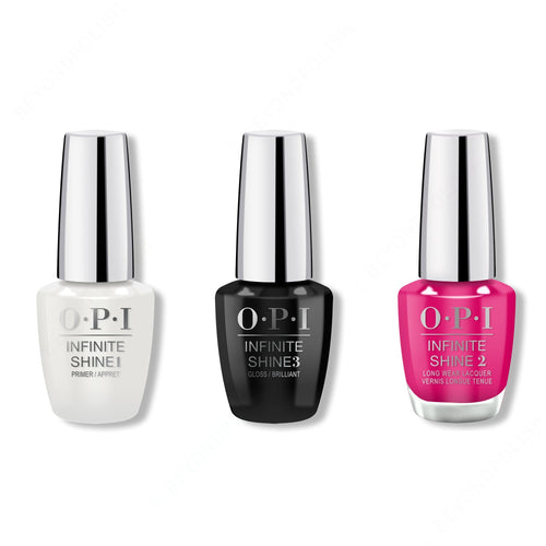 OPI - Infinite Shine Combo - Base, Top & Don't Provoke the Plum! - #ISL63