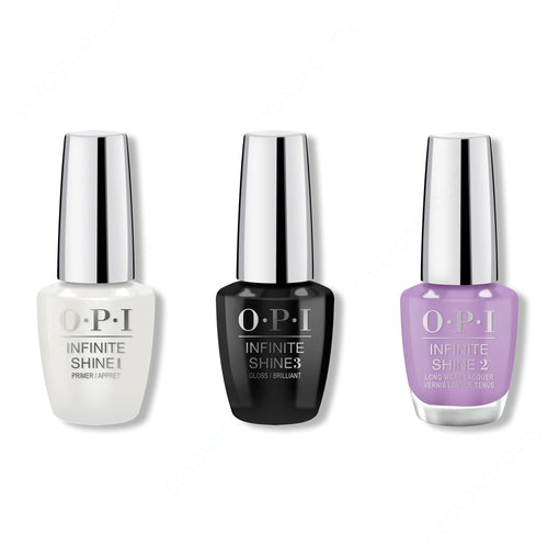 OPI - Infinite Shine Combo - Base, Top & Don't Toot My Flute 0.5 oz - #ISLP34