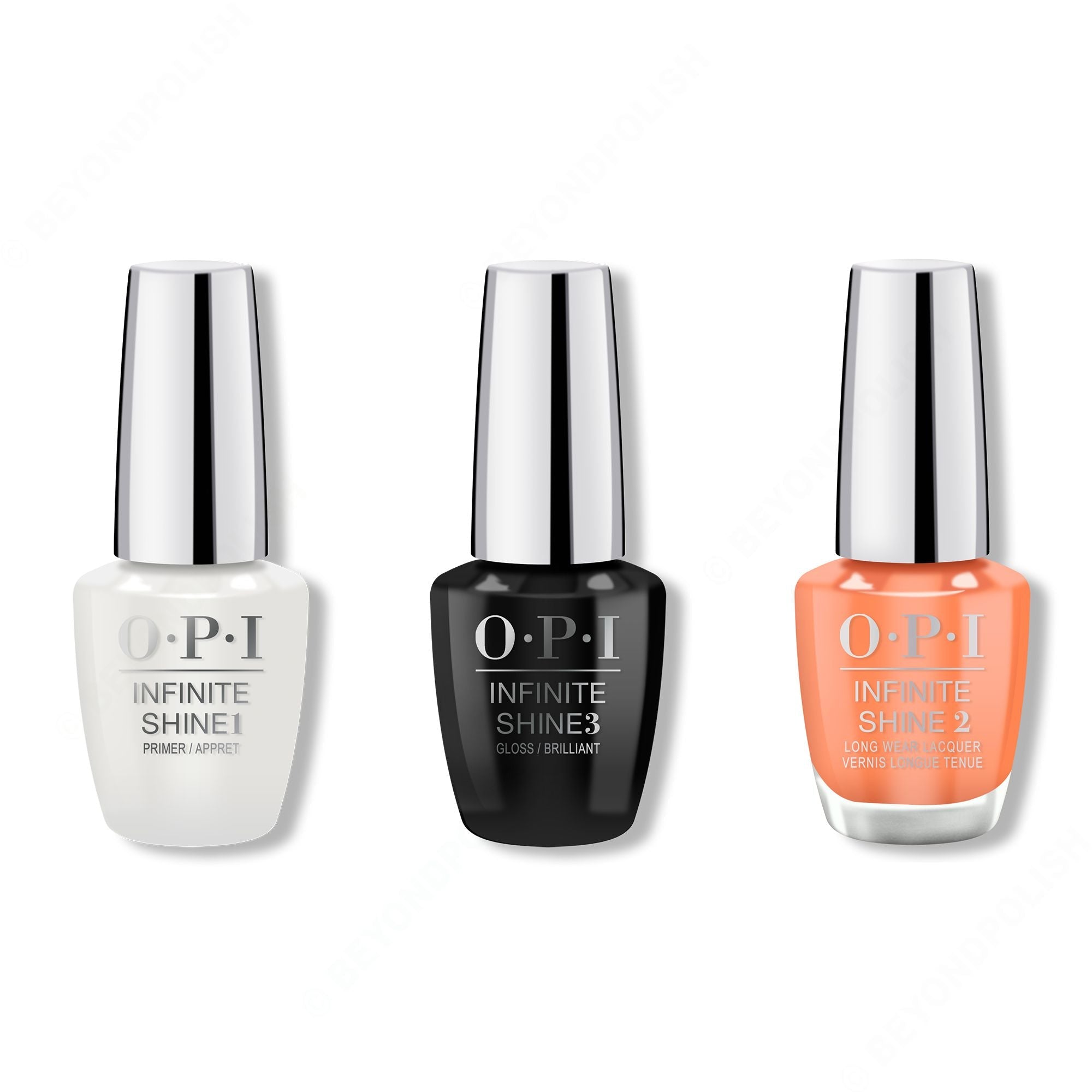 OPI - Infinite Shine Combo - Base, Top & Endurance Race To The Finish - #ISL06 - Nail Lacquer at Beyond Polish