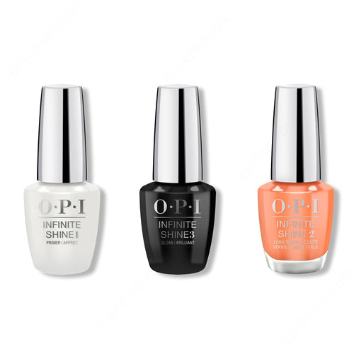OPI - Infinite Shine Combo - Base, Top & Endurance Race To The Finish - #ISL06