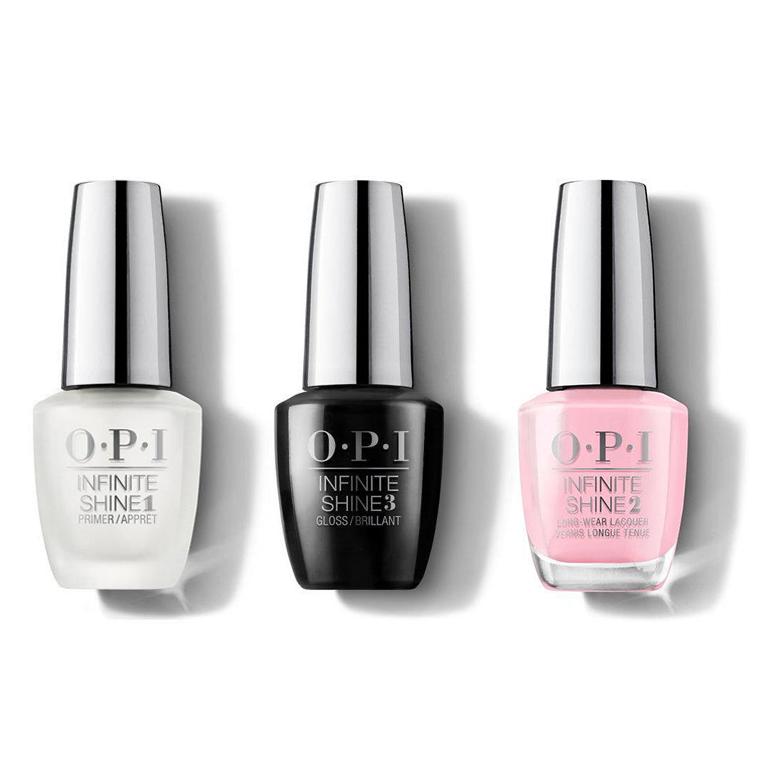 OPI - Infinite Shine Combo - Base, Top & Follow Your Bliss 0.5 oz - #ISL45 - Nail Lacquer at Beyond Polish