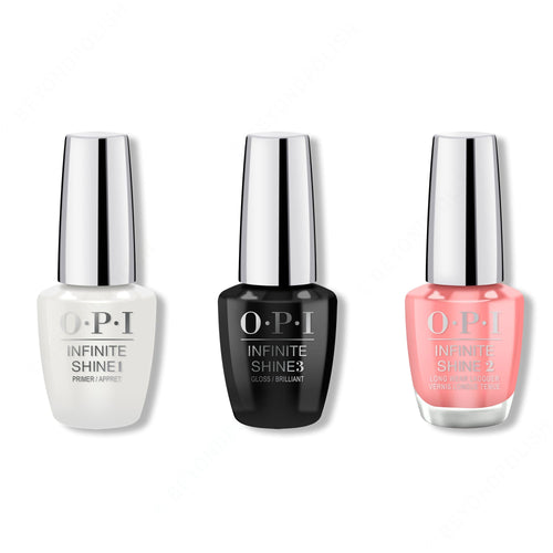 OPI - Infinite Shine Combo - Base, Top & Got Myself Into A Jam-balaya - #ISLN57