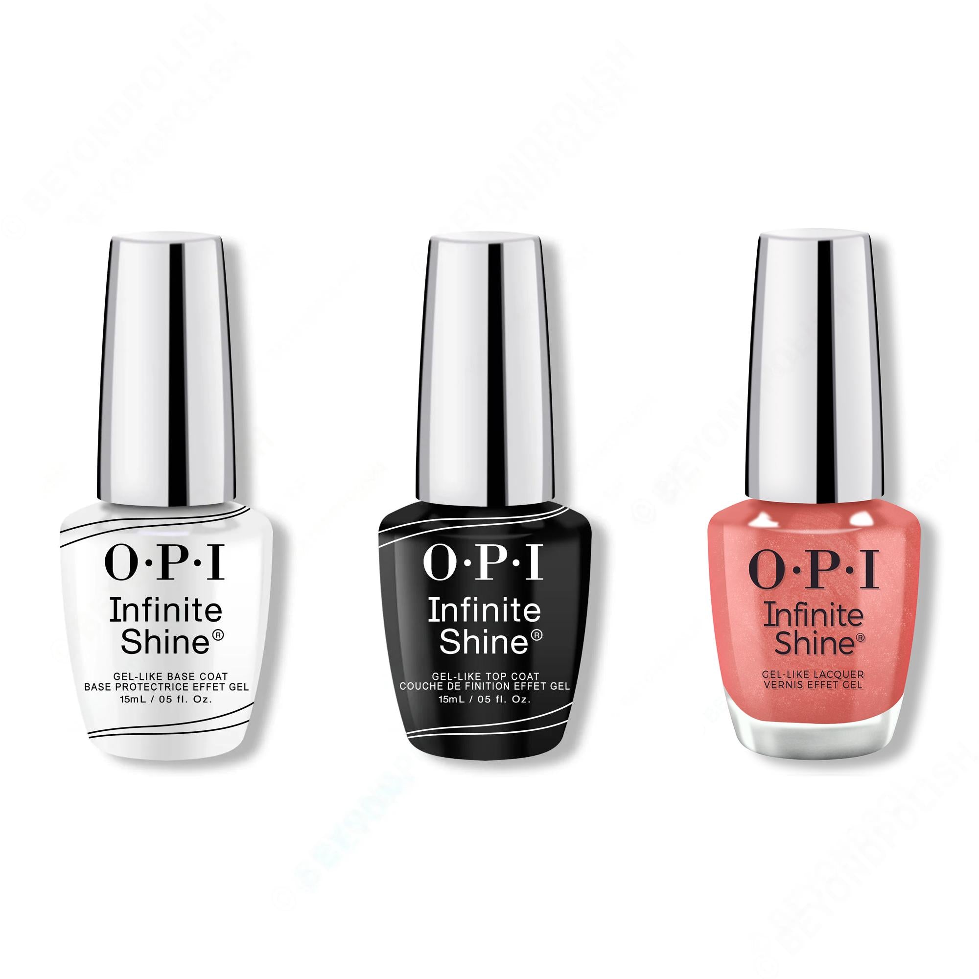 OPI - Infinite Shine Combo - Base, Top & High Stock-blingKnee s - Nail Lacquer at Beyond Polish