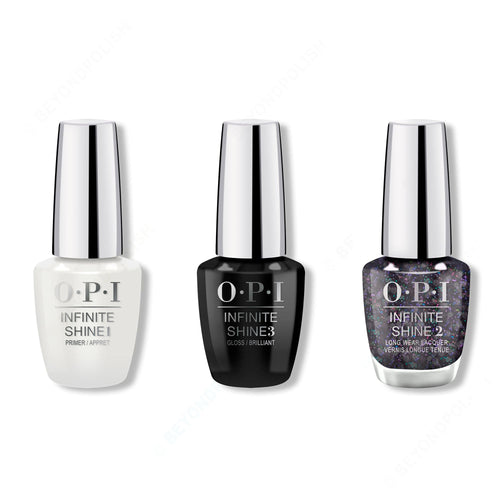 OPI - Infinite Shine Combo - Base, Top & Hot & Coaled