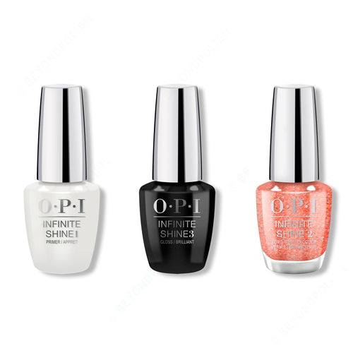 OPI - Infinite Shine Combo - Base, Top & It's a Wonderful Spice