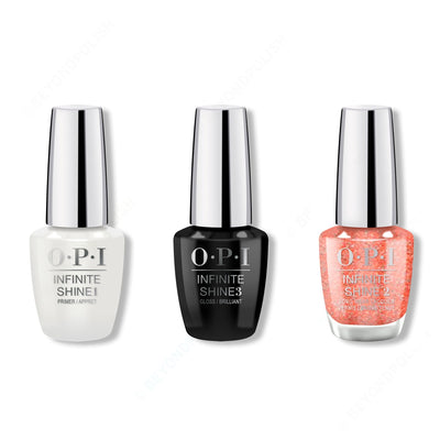 OPI - Infinite Shine Combo - Base, Top & It's a Wonderful Spice - Nail Lacquer at Beyond Polish