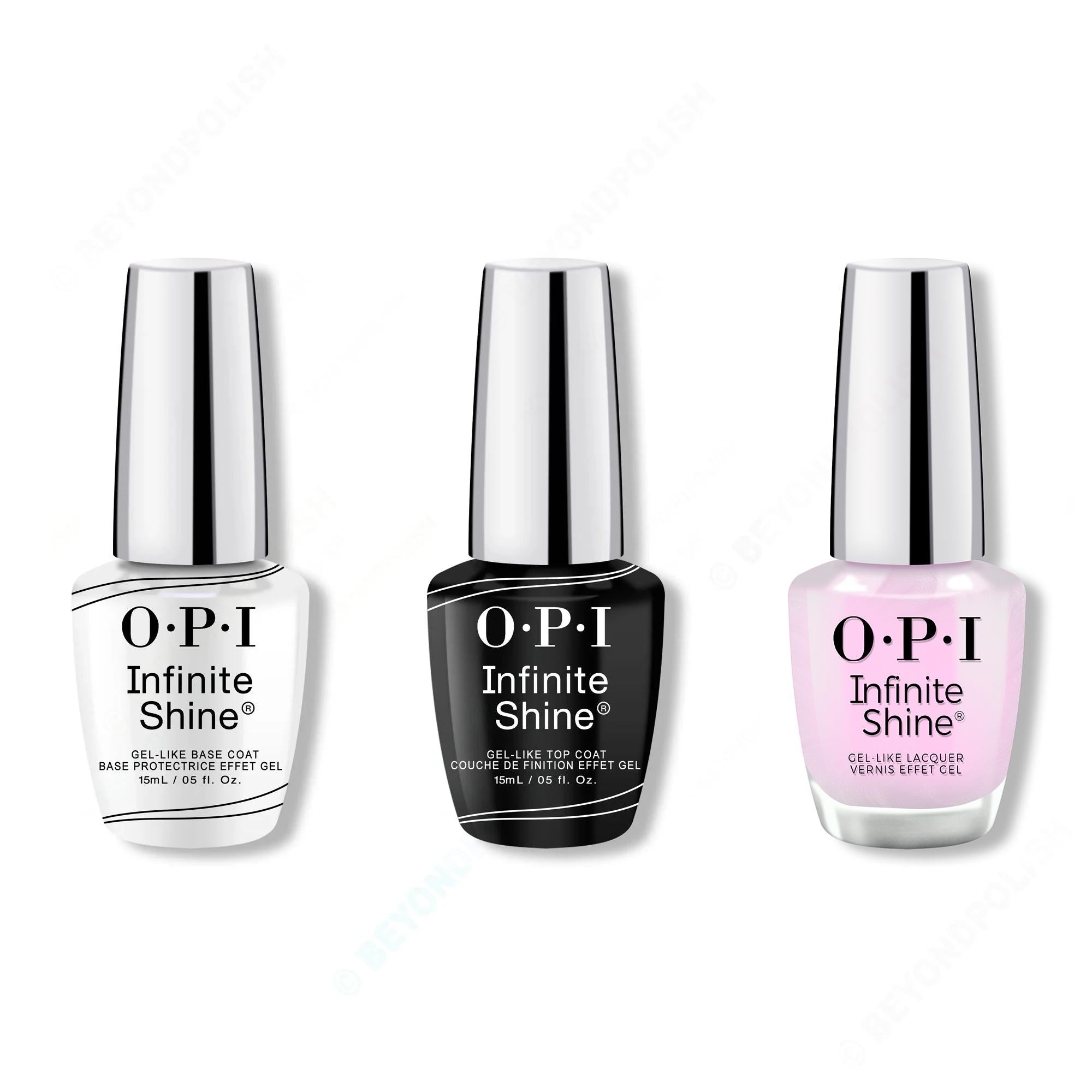 OPI - Infinite Shine Combo - Base, Top & Kyoto Oyster - OPIcons Spring 2026 - Nail Lacquer at Beyond Polish