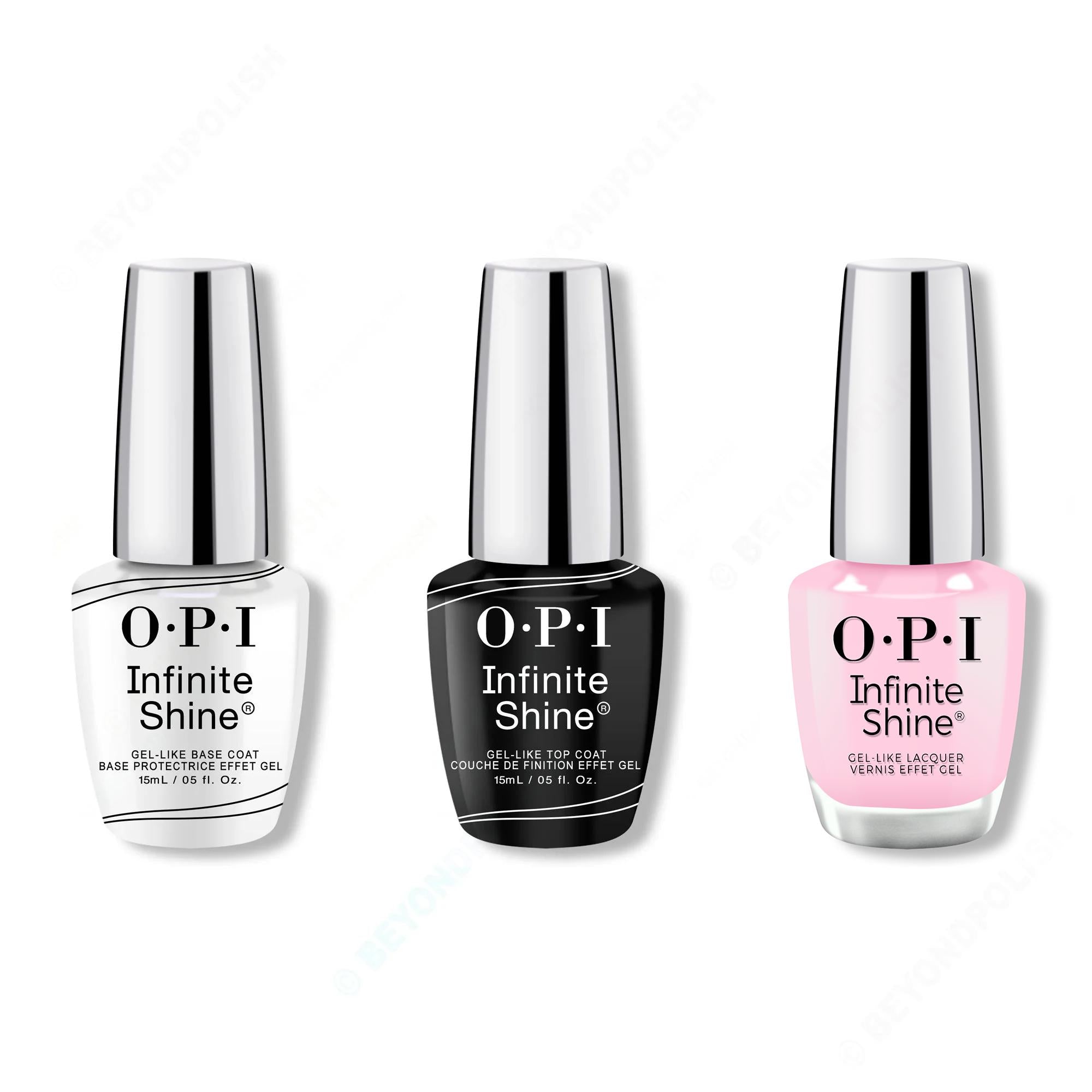 OPI - Infinite Shine Combo - Base, Top & Lavender Bath - OPIcons Spring 2026 - Nail Lacquer at Beyond Polish