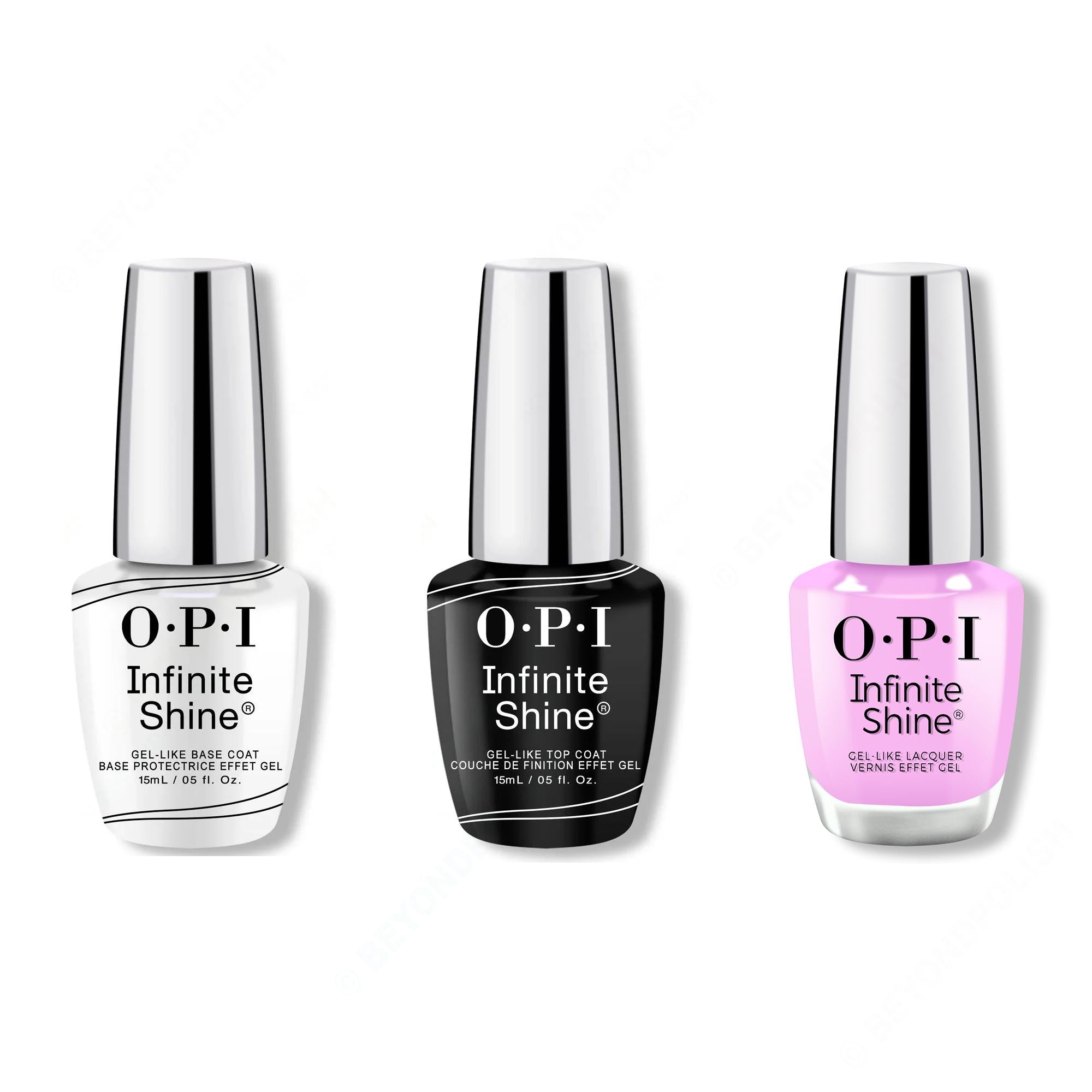 OPI - Infinite Shine Combo - Base, Top & Learn to Fly-lac - Nail Lacquer at Beyond Polish